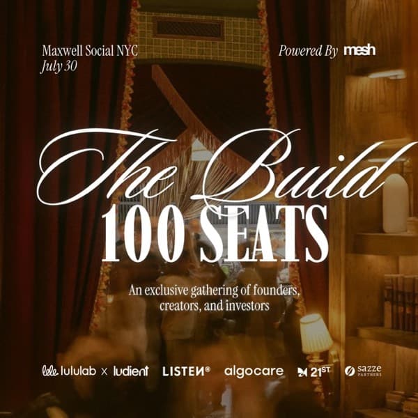 The Build (CPG · consumer · AI founders) poster